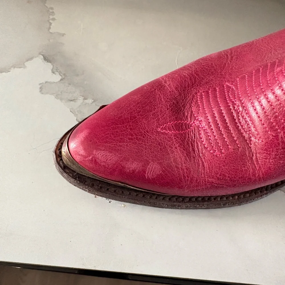 Idyllwind Pink Ankle Boots - Picture 4 of 6